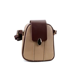 کیف دوشی دخترانه چرم تبریز مدل آیسل - کوچک 10